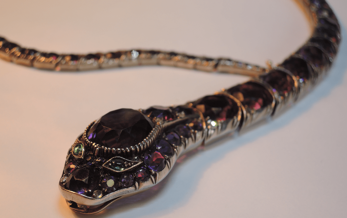 A snake necklace from Lakeland house sells for £22,500 at auction